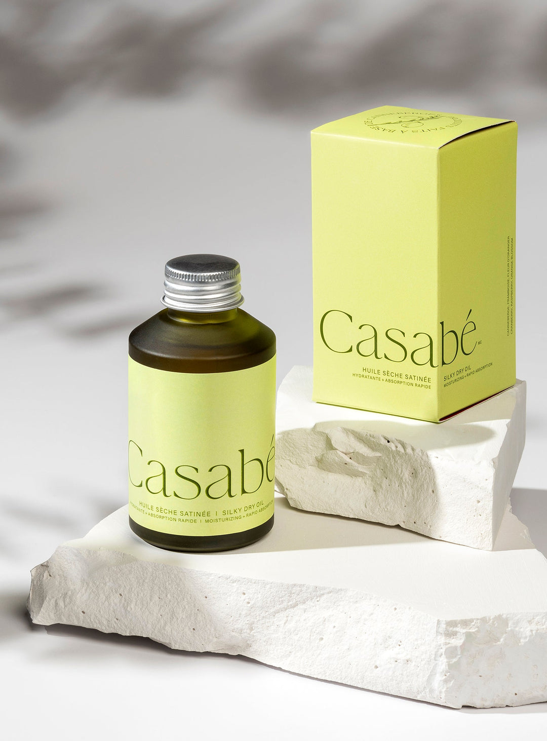 Huile sèche Casabé cosmétiques naturels vegan local