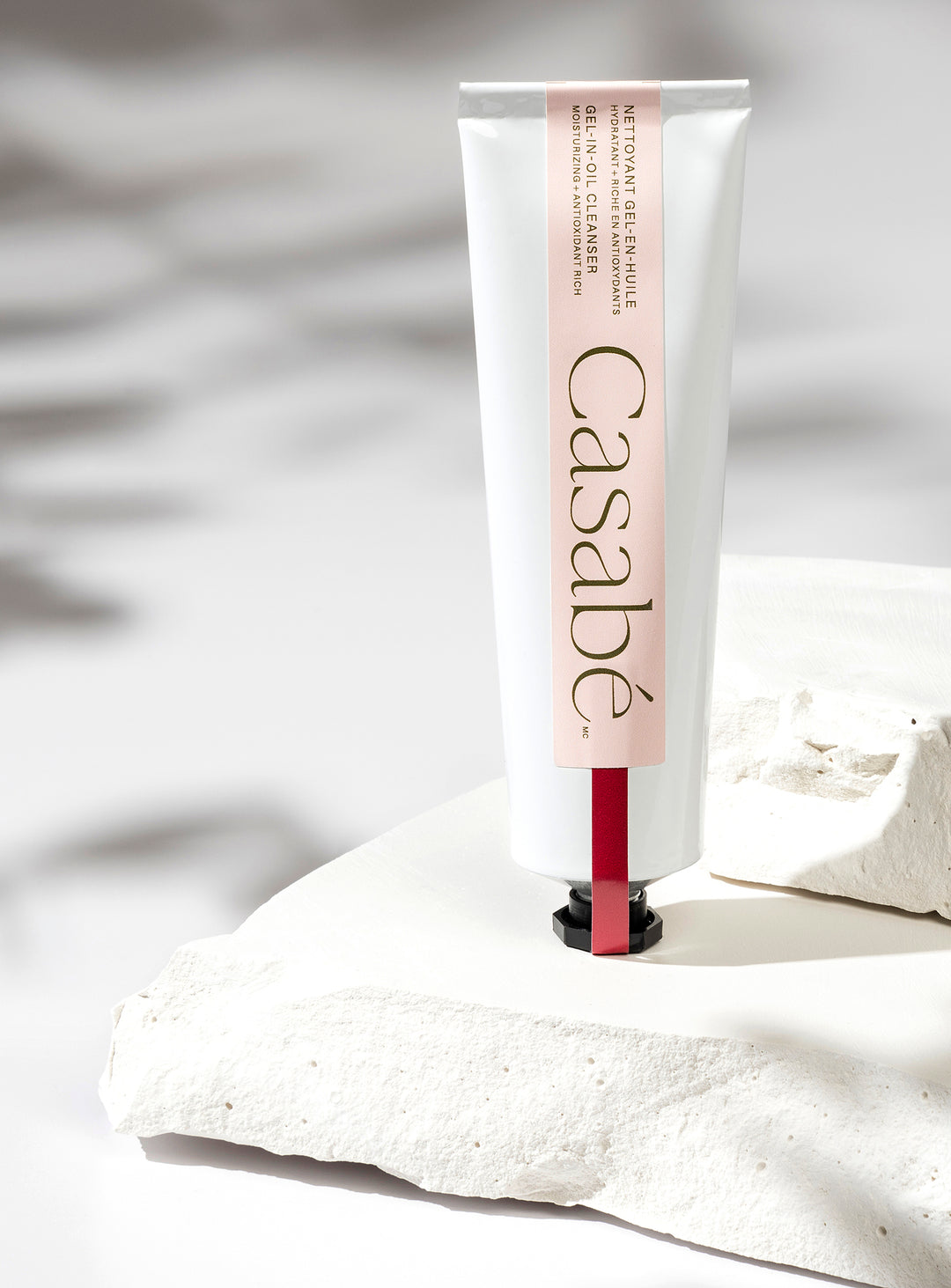 Nettoyant gel-en-huile demaquillant casabé cosmétiques vegan hydrate demaquille québec